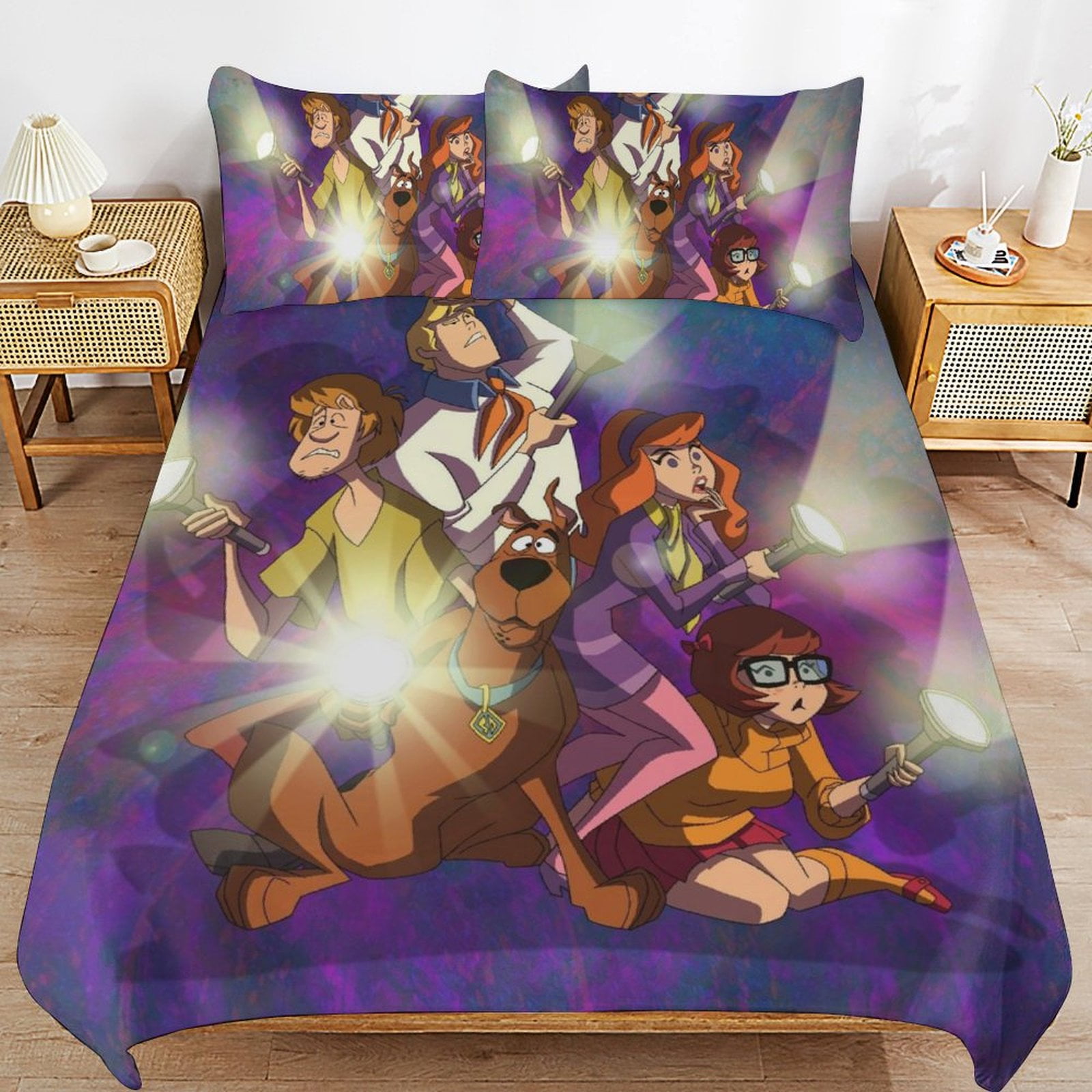 アメリカアニメキャラクター　スクービードゥー 肌掛け布団 6c9ff215-09b6-48ff-8ade-