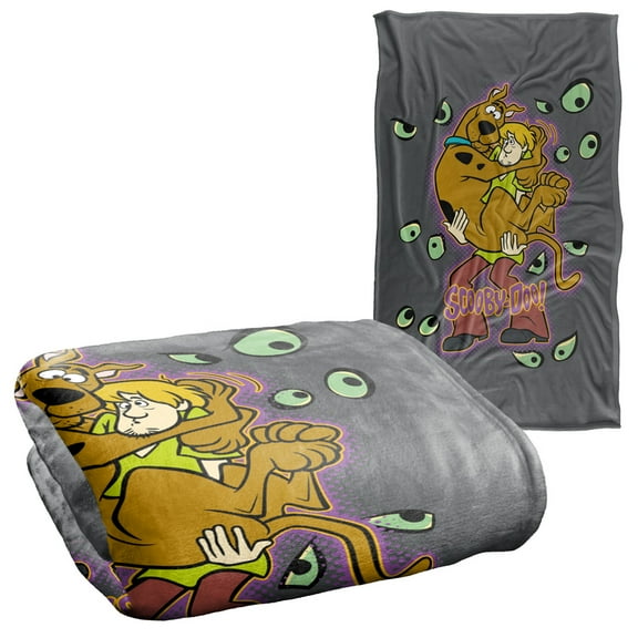 Scooby Doo Being Watched Silky Touch Super Soft Throw Blanket 36" x 58"