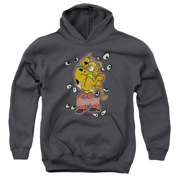 Scooby Doo - Being Watched - Youth Hooded Sweatshirt - Small
