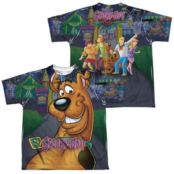 Scooby Doo - Big Dog (Front/Back Print) - Youth Short Sleeve Shirt - X-Large