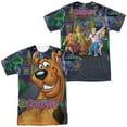 thumbnail image 1 of Scooby Doo Big Dog Unisex Adult Sublimated Costume T Shirt (Front/Back), Large Multicolor, 1 of 2