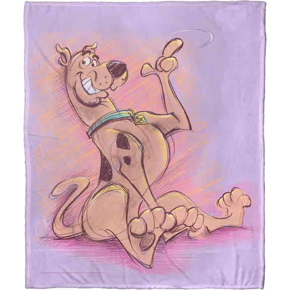 Scooby-Doo Blanket Soft Cozy Flannel Warm Throw Blanket Unique Gifts Room Decor Blanket 40"x30"