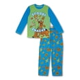 thumbnail image 1 of Scooby Doo Boys 4-12 Scoob Short Sleeve Fleece Sleepwear Set, 2 Piece, 1 of 1