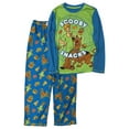 thumbnail image 1 of Scooby Doo Boys 4-12 Scoob Short Sleeve Fleece Sleepwear Set, 2 Piece, 1 of 1