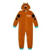Scooby Doo Boys Hooded Character Pajama Blanket Sleeper Sizes 4-12