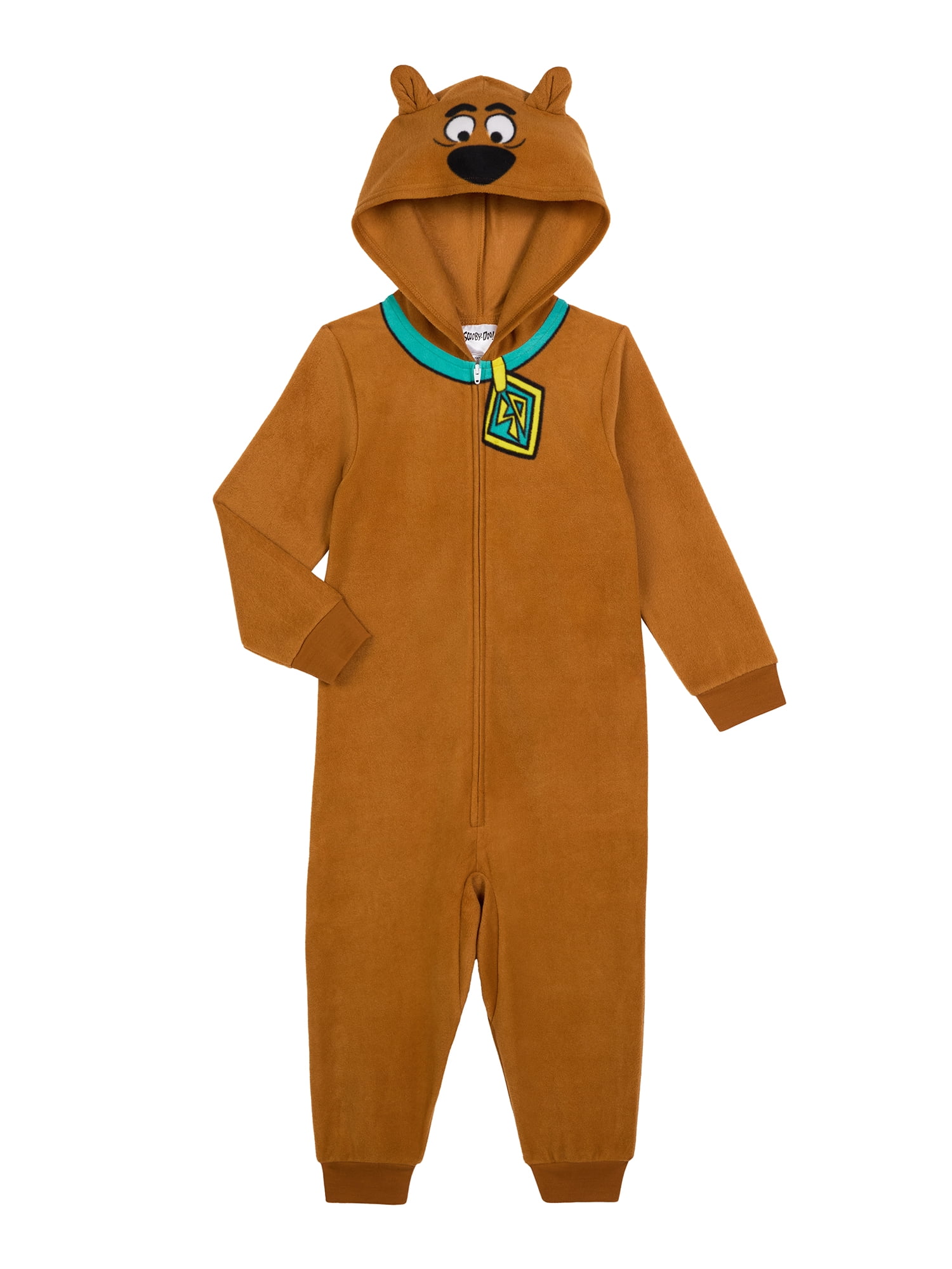 Scooby Doo Boys Long Sleeve Blanket Sleeper, One-Piece, Sizes 4-12