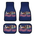 thumbnail image 1 of Scooby Doo Car Mat Universal Fit 4-Piece Set Car Floor Mats Vehicle Floor Protection Rugs Car Rug Carpet, 1 of 8