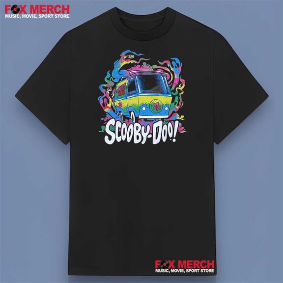 Scooby Doo Car Unisex Shirt ,Black Color,Size L