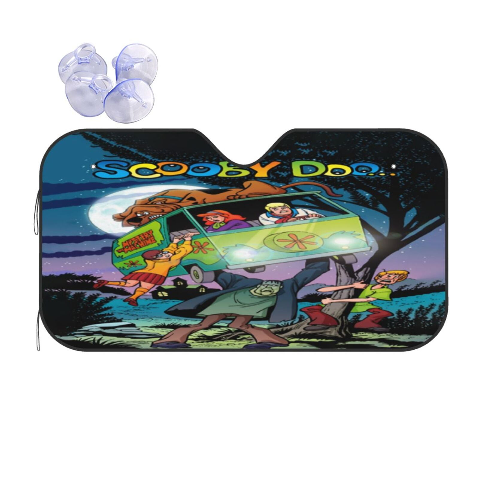 Scooby Doo Car Windshield Sunshade Foldable Keep Vehicle Cool Car Sunshade for Car Truck Auto Accessories Gifts