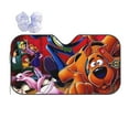 thumbnail image 1 of Scooby Doo Car Windshield Sunshades, Front Windshield Sun Shade, Hardened Sun Visor Shield Cover, Foldable Reflector For Car Truck Suv, Keeps Your Vehicle Cool, 1 of 8