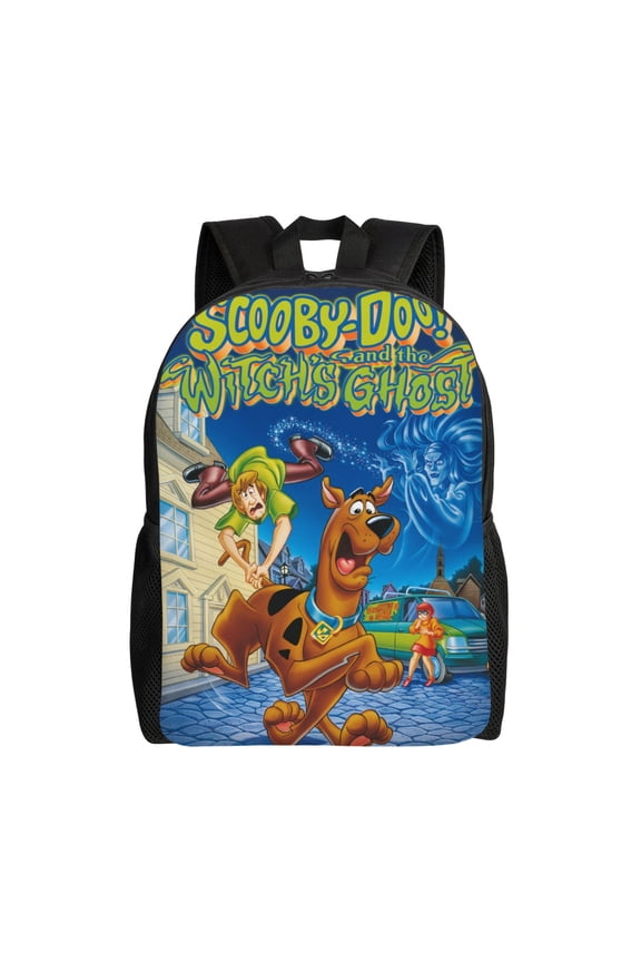 Scooby Doo Cartoon Backpack Cute Large Capacity Casual School Unisex Laptop Bags Travel Sports Daypack Bookbags