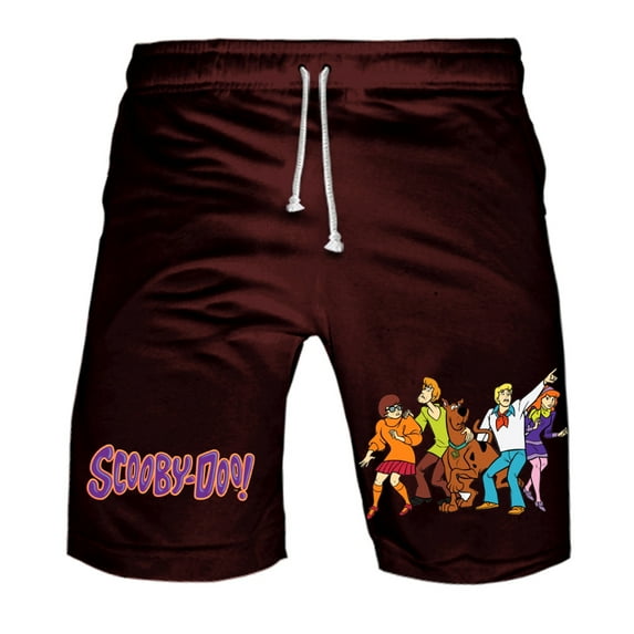 Scooby Doo Cartoon Funny Sweatshorts Women Men's Running Shorts Unisex Outdoor Sportwear