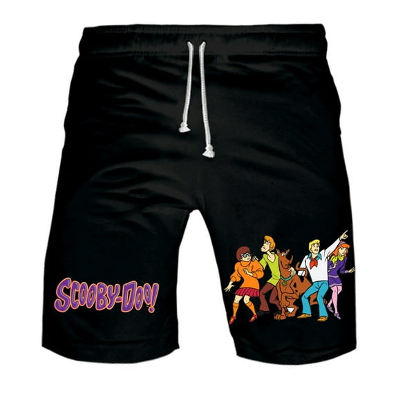 Scooby Doo Cartoon Funny Sweatshorts Women Men's Running Shorts Unisex Outdoor Sportwear