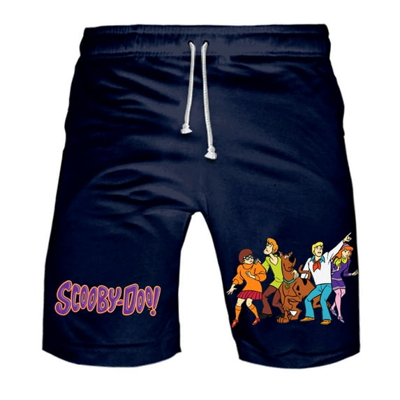 Scooby Doo Cartoon Funny Sweatshorts Women Men's Running Shorts Unisex Outdoor Sportwear