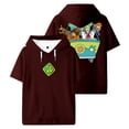 thumbnail image 1 of Scooby Doo Cartoon Hooded T-shirt Short Sleeve Sport Gym Tee Women Men Outdoor Sportwear, 1 of 2
