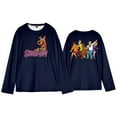 thumbnail image 1 of Scooby Doo Cartoon Long Sleeve T-shirt Crewneck Sport Gym Women Men Outdoor Sportwear Shirts, 1 of 2
