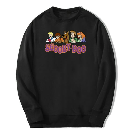 Scooby Doo Cartoon Merch Crewneck Long Sleeve Streetwear Women Men Sweatshirts