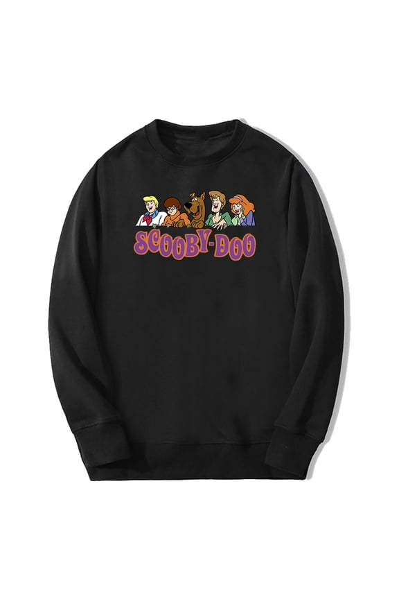 Scooby Doo Cartoon Merch Crewneck Long Sleeve Streetwear Women Men Sweatshirts