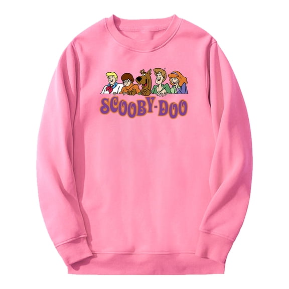 Scooby Doo Cartoon Merch Crewneck Long Sleeve Streetwear Women Men Sweatshirts