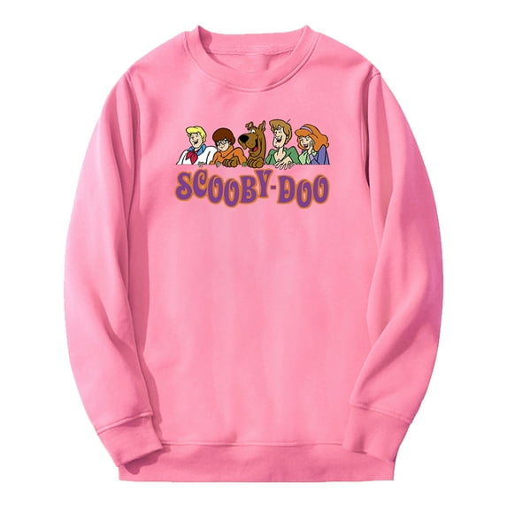 Scooby Doo Cartoon Merch Crewneck Long Sleeve Streetwear Women Men Sweatshirts