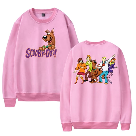 Scooby Doo Cartoon Sweatshirt Crewneck Long Sleeve Streetwear Men Women Funny Clothes