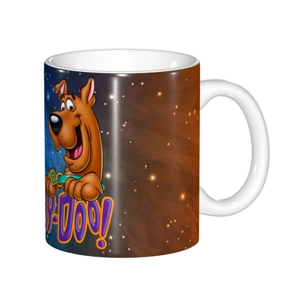 Scooby Doo Ceramic Mug Fashion Coffee Mug Gift Tea Cup Water Cup With Handle For Home Office Cafe