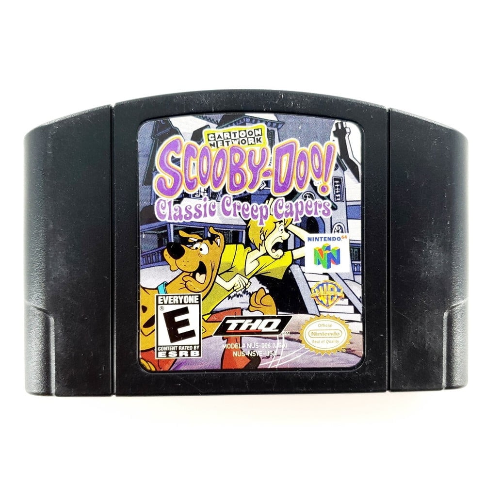 Scooby-Doo! Classic Creep Capers N64 Game US Version