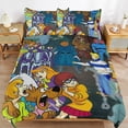 thumbnail image 1 of Scooby Doo Comforter Set 3 Pieces Quilt Cover Set Soft Bedding Sets for All Seasons (1 Comforter 86"x70", 2 Pillowcases), 1 of 8