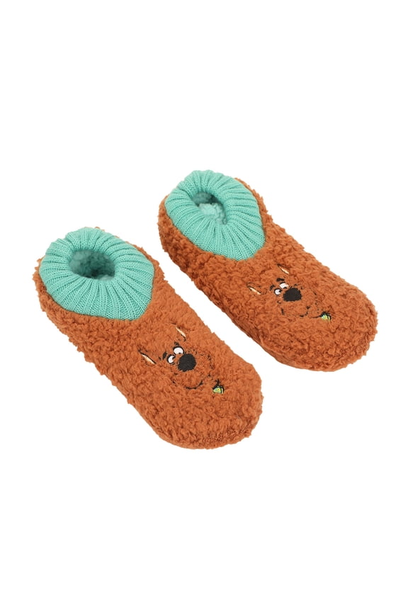 Scooby Doo Cozy Themed Design Women's Slipper Sock-Large-X-Large