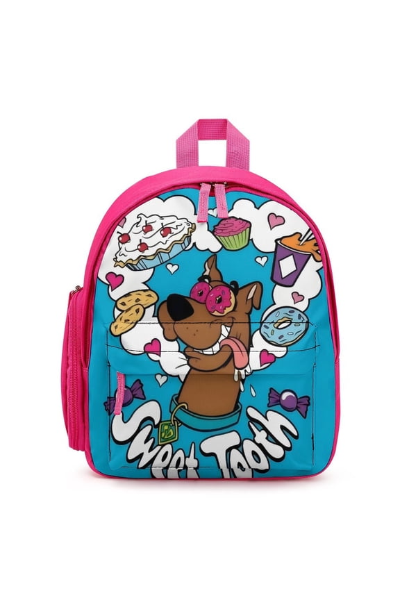 Scooby Doo Cute Cartoon backpack travel bag adjustable shoulder straps One size