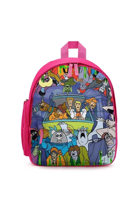 Scooby Doo Cute Cartoon backpack travel bag adjustable shoulder straps One size