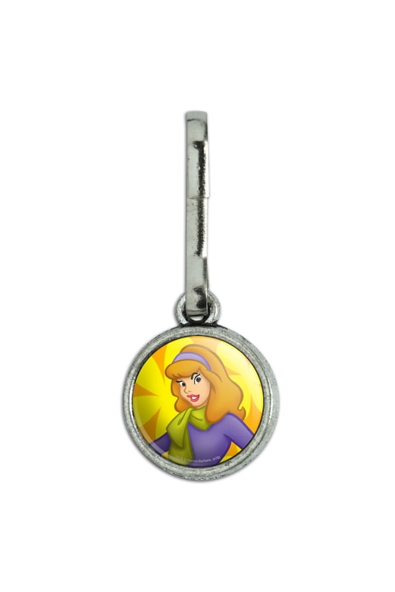 Scooby Doo Daphne Character Antiqued Charm Clothes Purse Suitcase Backpack Zipper Pull Aid