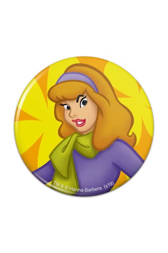 Scooby Doo Daphne Character Pinback Button Pin