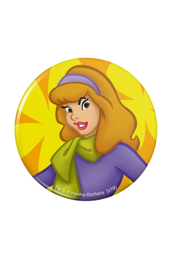 Scooby Doo Daphne Character Pinback Button Pin