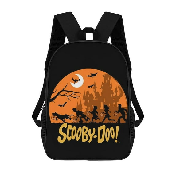 Scooby Doo Daypack 17 Inch Schoolbag Backpack Rucksack Large Capacity Shoulder Bag Travel Bags Students Bookbag