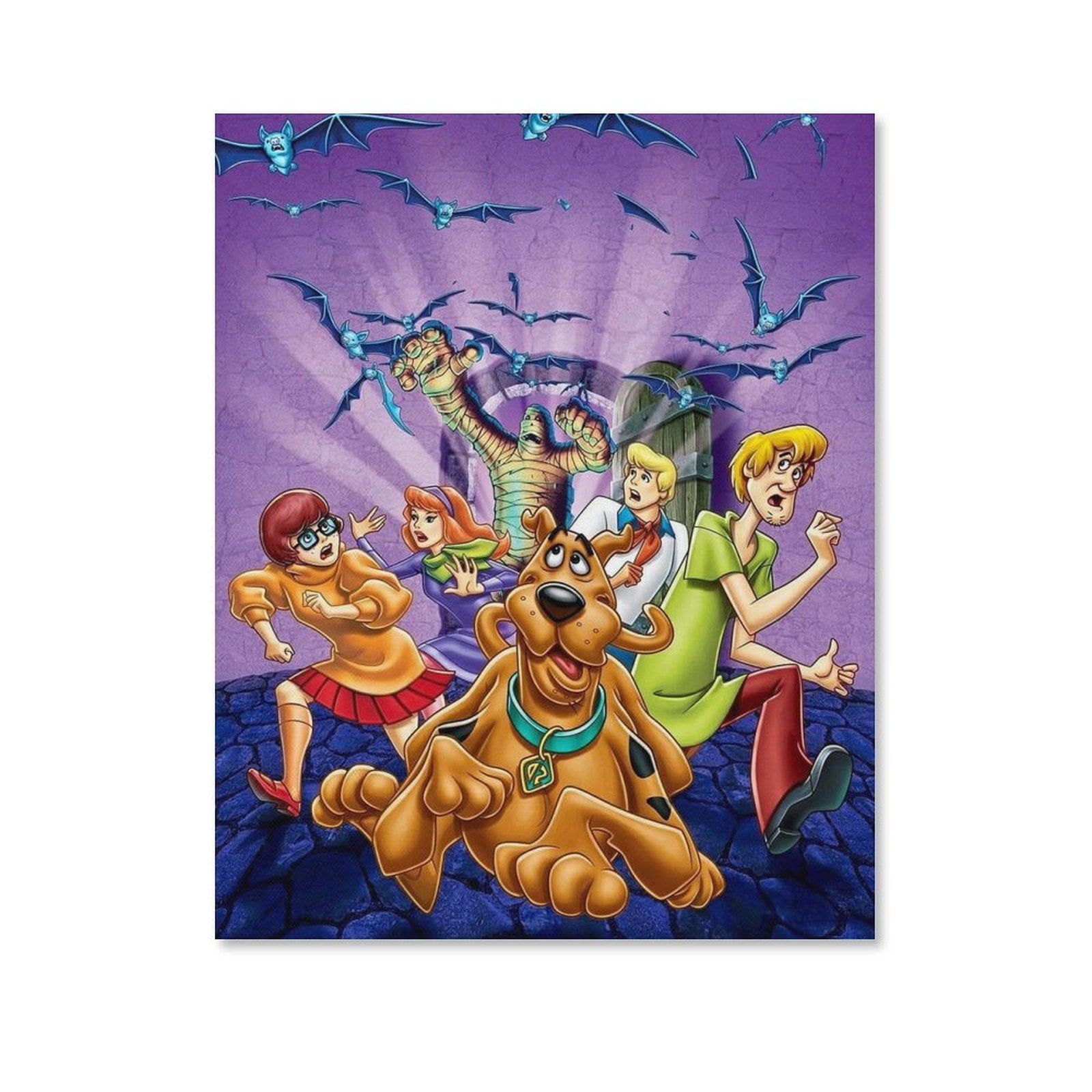Scooby Doo Decorative Painting Canvas Wall Poster Art Picture Painting