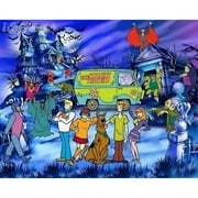 Scooby Doo Diamond Painting Set (for Adults) 5D DIY Anime Diamond Art Set (for Beginners) Round Full Diamond Diamond Painting Gem Art Crafts (Home Wall Decoration Gift)