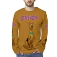 thumbnail image 1 of Scooby Doo Dog Men's Long Sleeve T Shirt 3D Printed Fashion Tee Shirts Top Soft Comfortable Daily Shirt, 1 of 6