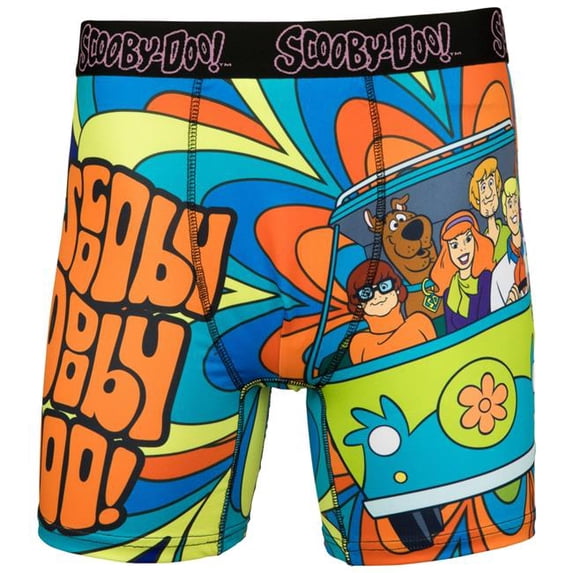 Scooby-Doo Everyone Get in The Mystery Machine! Boxer Briefs-XLarge (40-42)