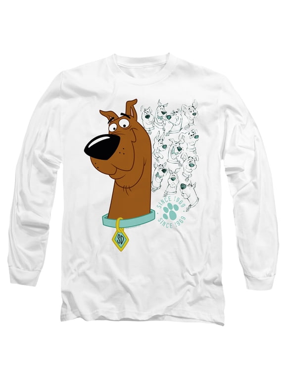 Scooby Doo - Evolution Of Scooby Doo - Long Sleeve Shirt - Medium