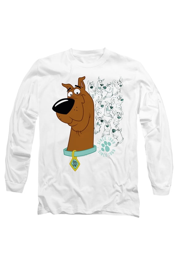Scooby Doo - Evolution Of Scooby Doo - Long Sleeve Shirt - X-Large