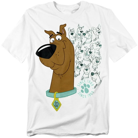 Scooby Doo T-Shirt Evolution of Scooby Doo Unisex Graphic Tee For Men & Women