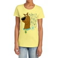 thumbnail image 1 of Scooby Doo Evolution of Scooby Doo Women's T Shirt, Banana, Large, 1 of 6