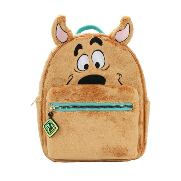 Scooby Doo Faux Fur 10.5 Brown Mini Character Backpack