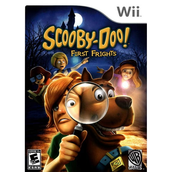 Restored Scooby Doo First Frights, for Nintendo Wii, Parental Controls, Everyone Rating