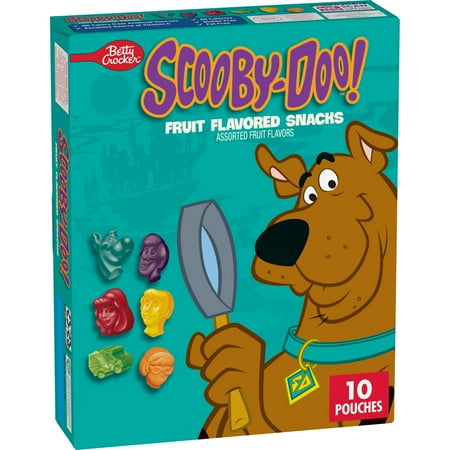 Scooby Doo Fruit Flavored Snacks, Treat Pouches, Gluten Free Snack, 10 Ct, 8 oz