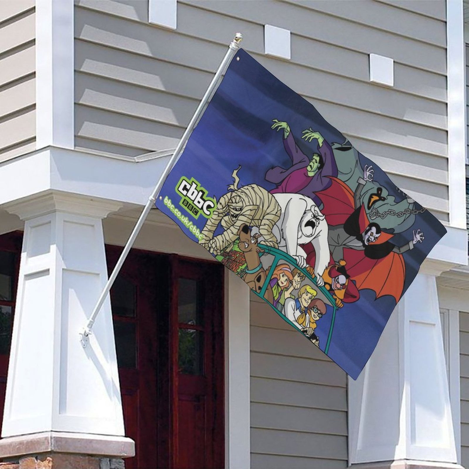 Drexel University Dragons Garden Flag - 12.5x18 Inch Double Sided College Banner | Yard & Indoor Display