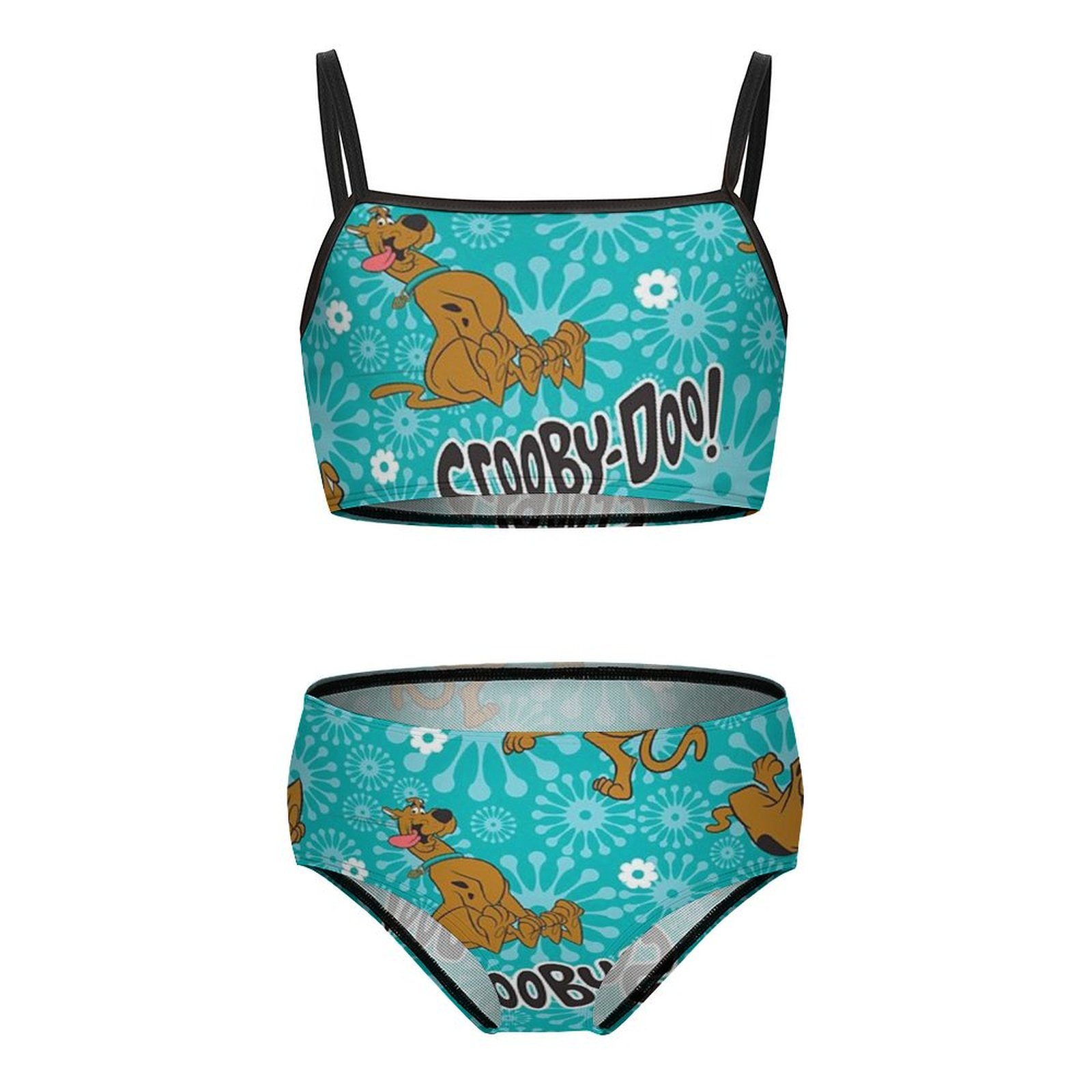 Scooby Doo Girls Bikini Swimsuits Two-piece Beach Bathing Suit Swimwear ...
