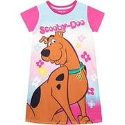 Scooby Doo Girls Floral Nightdress Pink Sizes 3T-10