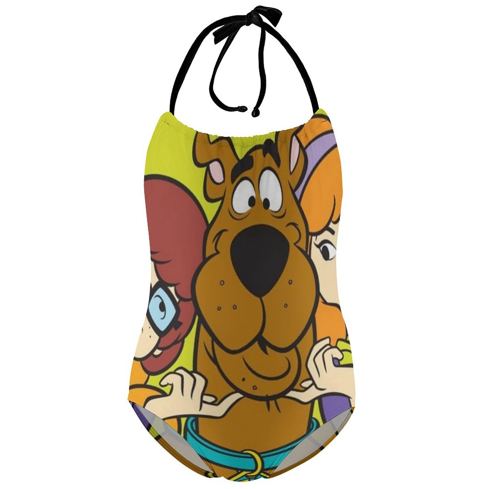 Scooby Doo Girls One Piece Swimsuits Quick Dry Bathing Suit Swimwear ...